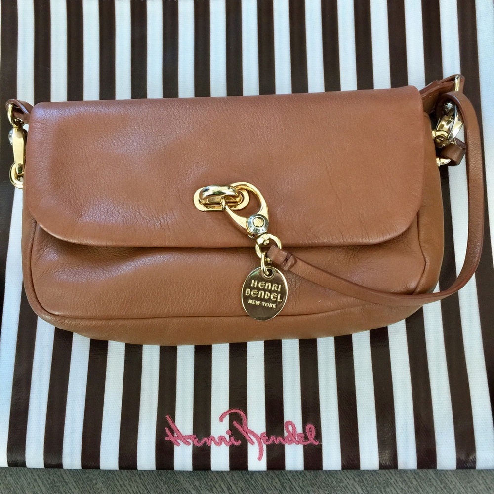 Henri Bendel small leather crossbody